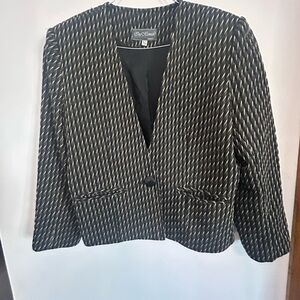 Vintage Wool Textured Blazer